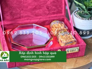 xốp định hình hộp quà