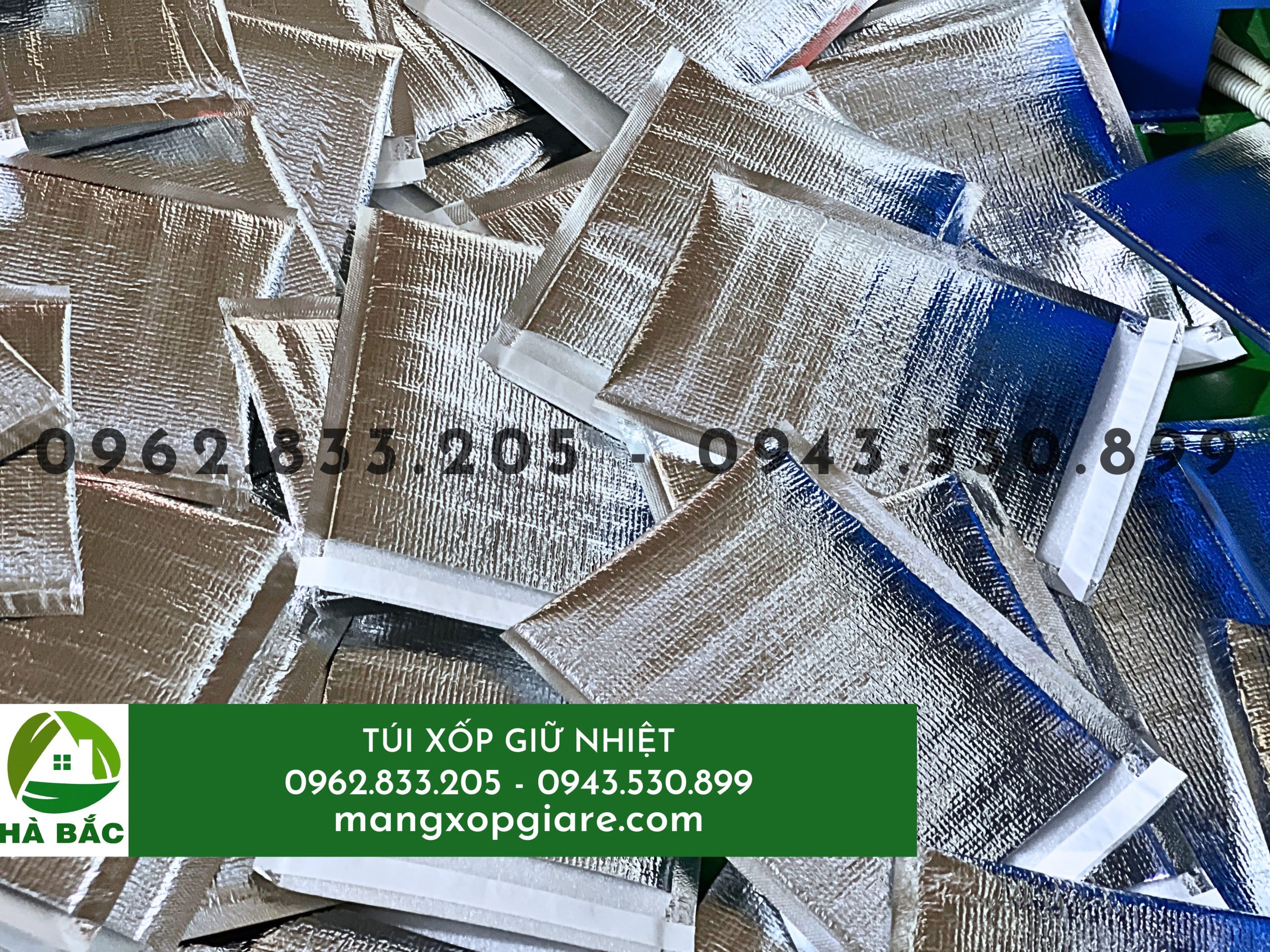 túi xốp giữ nhiệt cho kem