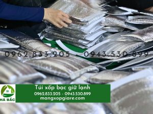 Túi xốp bạc giữ lạnh số lượng lớn