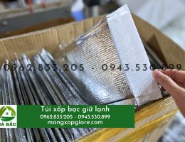 Túi xốp bạc giữ lạnh số lượng lớn
