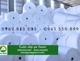 màng pe foam dạng cuộn