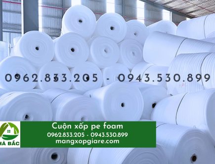 màng pe foam dạng cuộn
