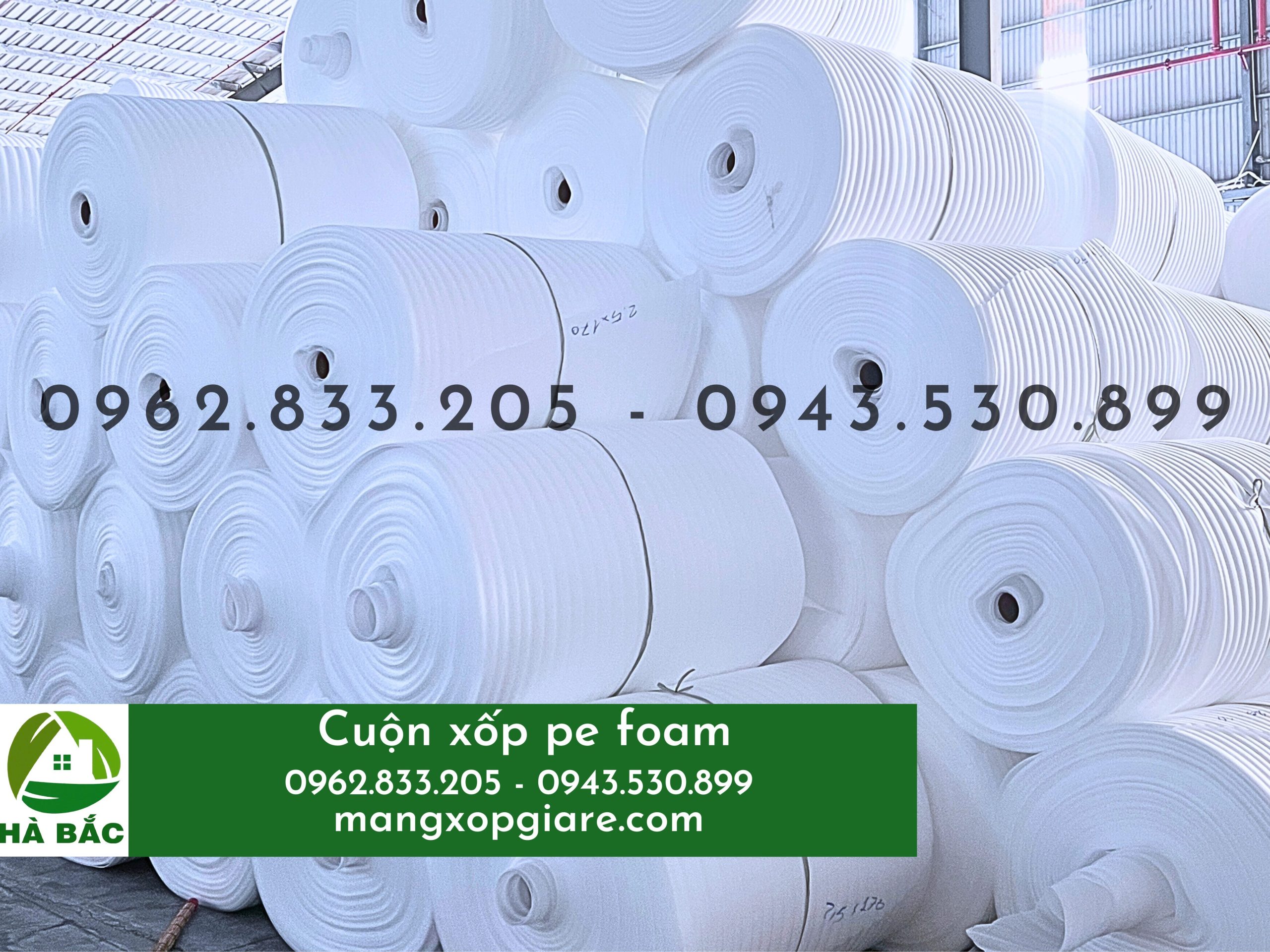 màng pe foam dạng cuộn
