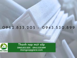 thanh nẹp mút xốp