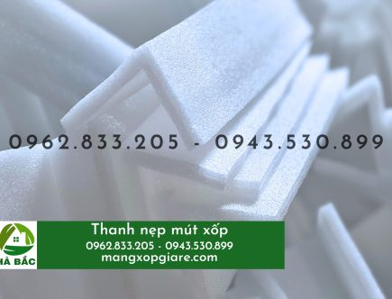 thanh nẹp mút xốp