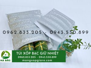 túi xốp bạc giữ nhiệt nông sản