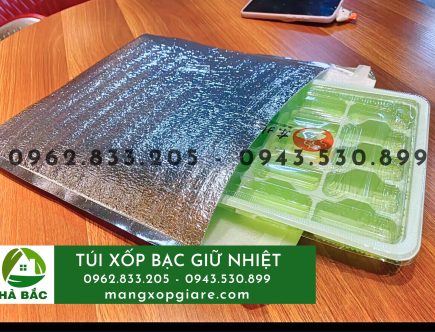 túi xốp bạc giữ nhiệt nông sản