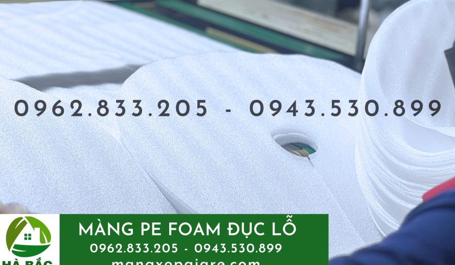Màng xốp PE foam đóng gói xuất khẩu chuối
