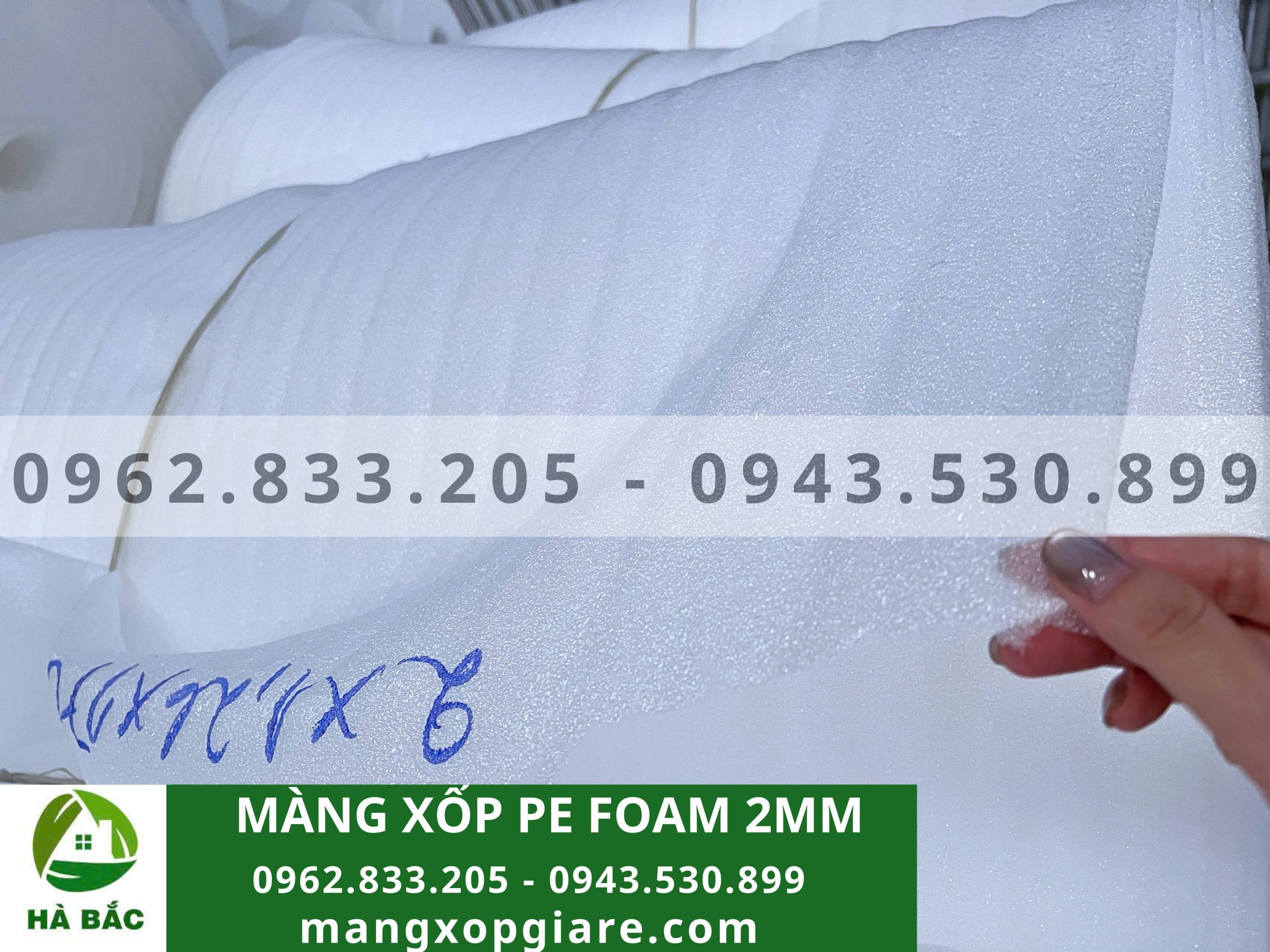màng xốp pe foam 2mm