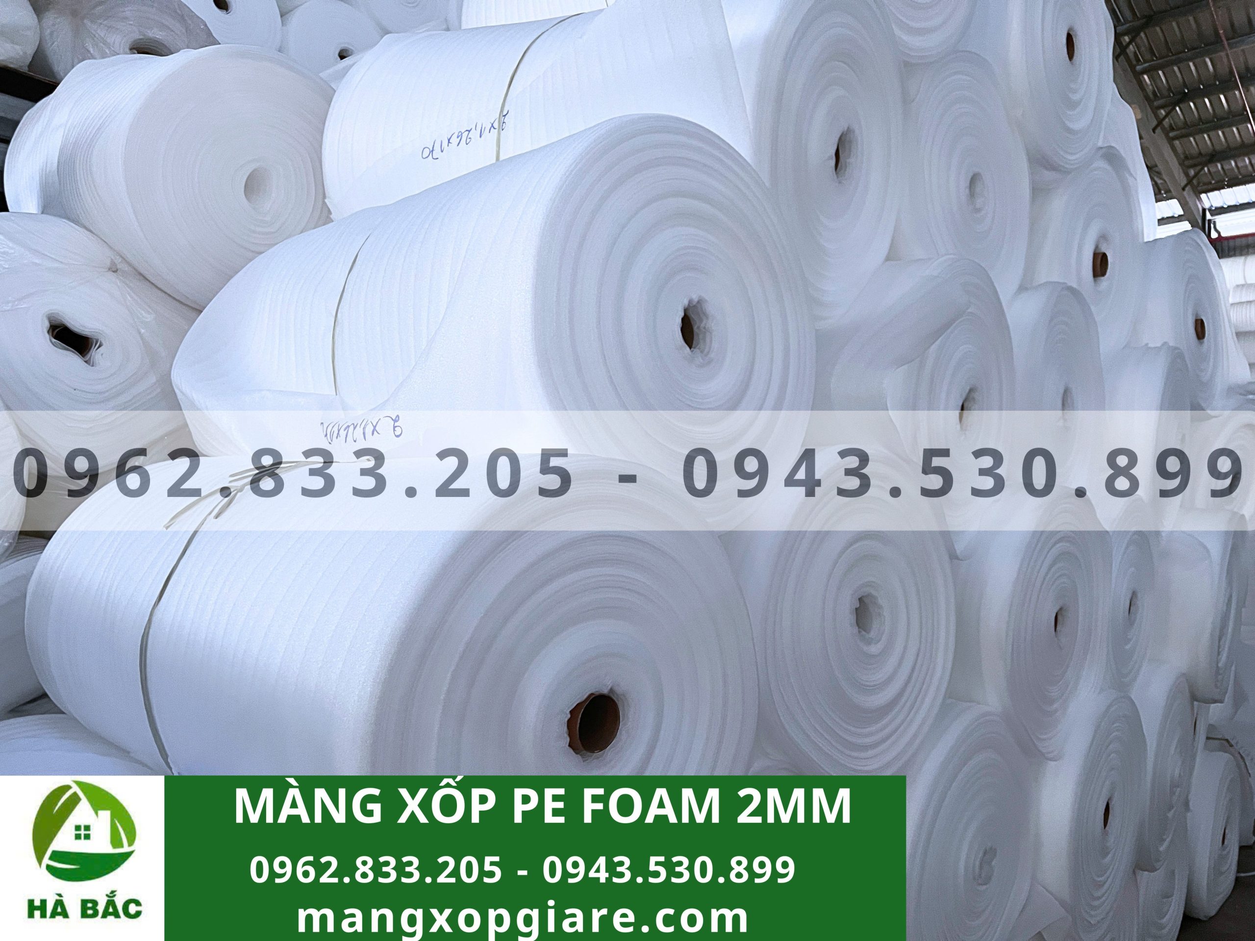 màng xốp pe foam 2mm
