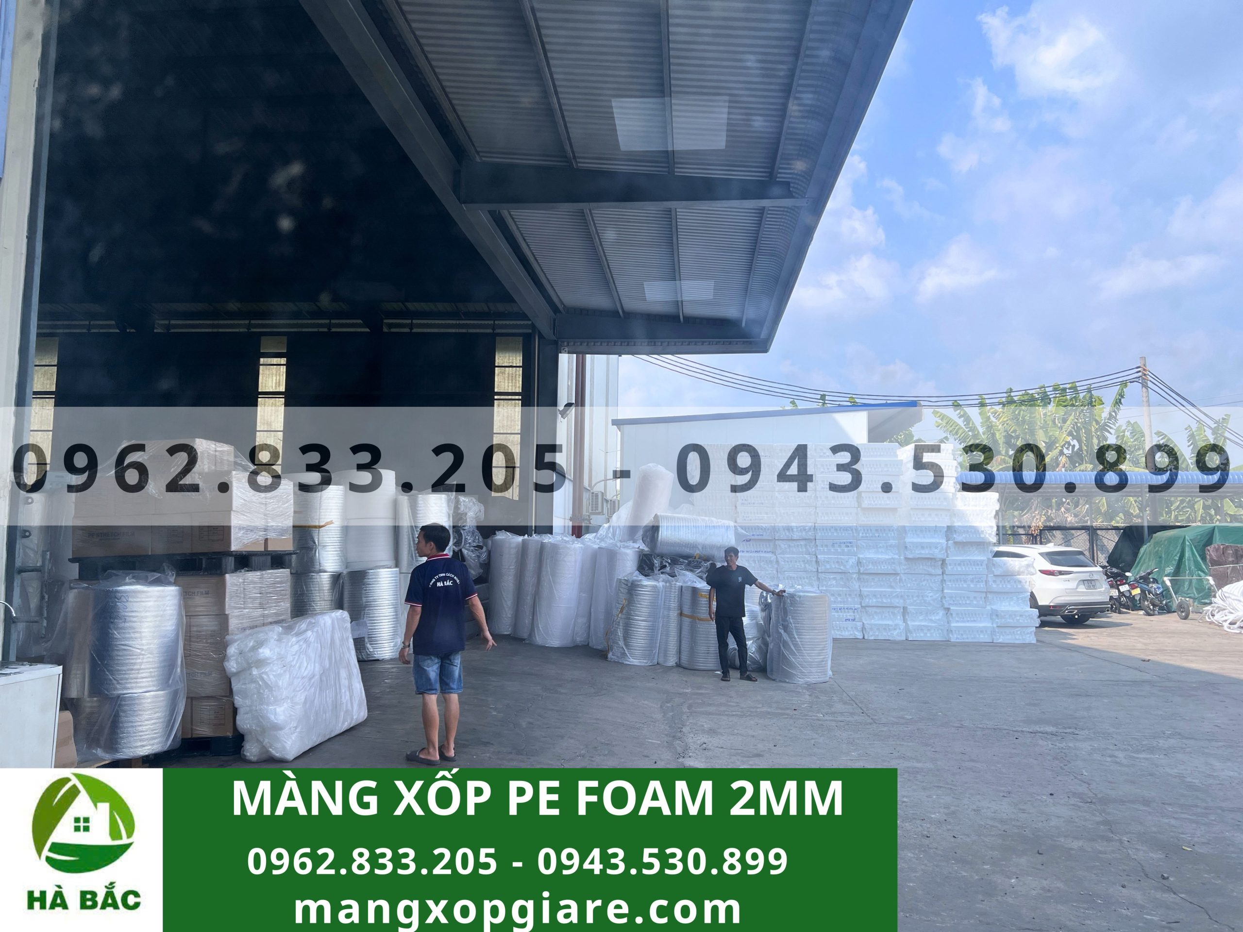 màng xốp pe foam 2mm