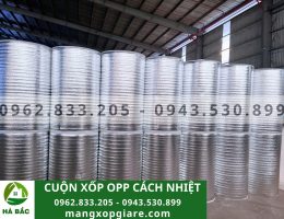 Cuộn xốp OPP cách nhiệt 2mm