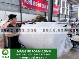 màng pe foam 0.5mm
