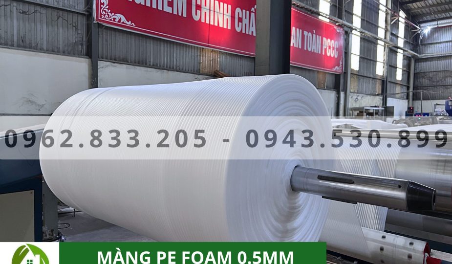 màng pe foam 0.5mm