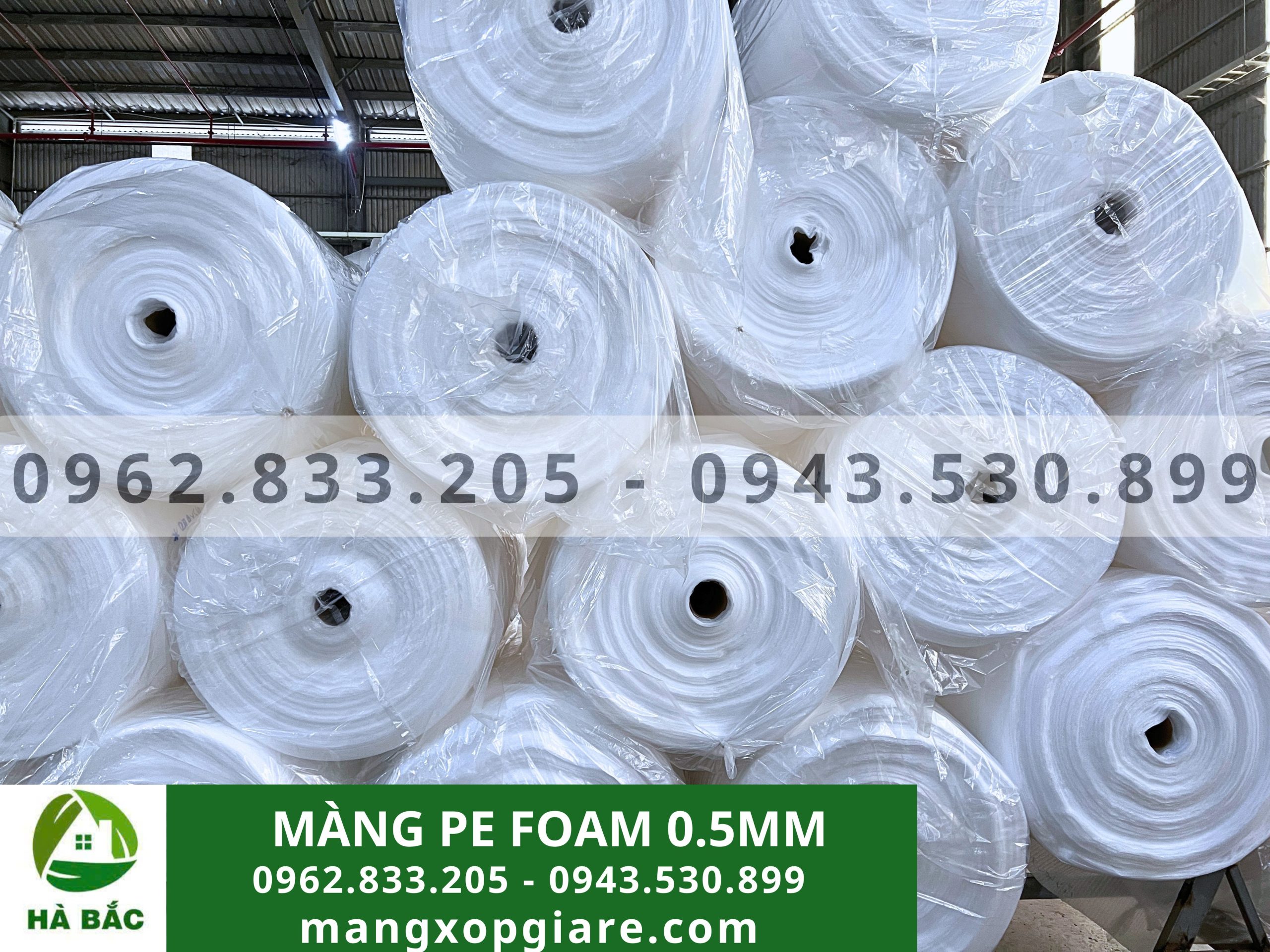 màng pe foam 0.5mm