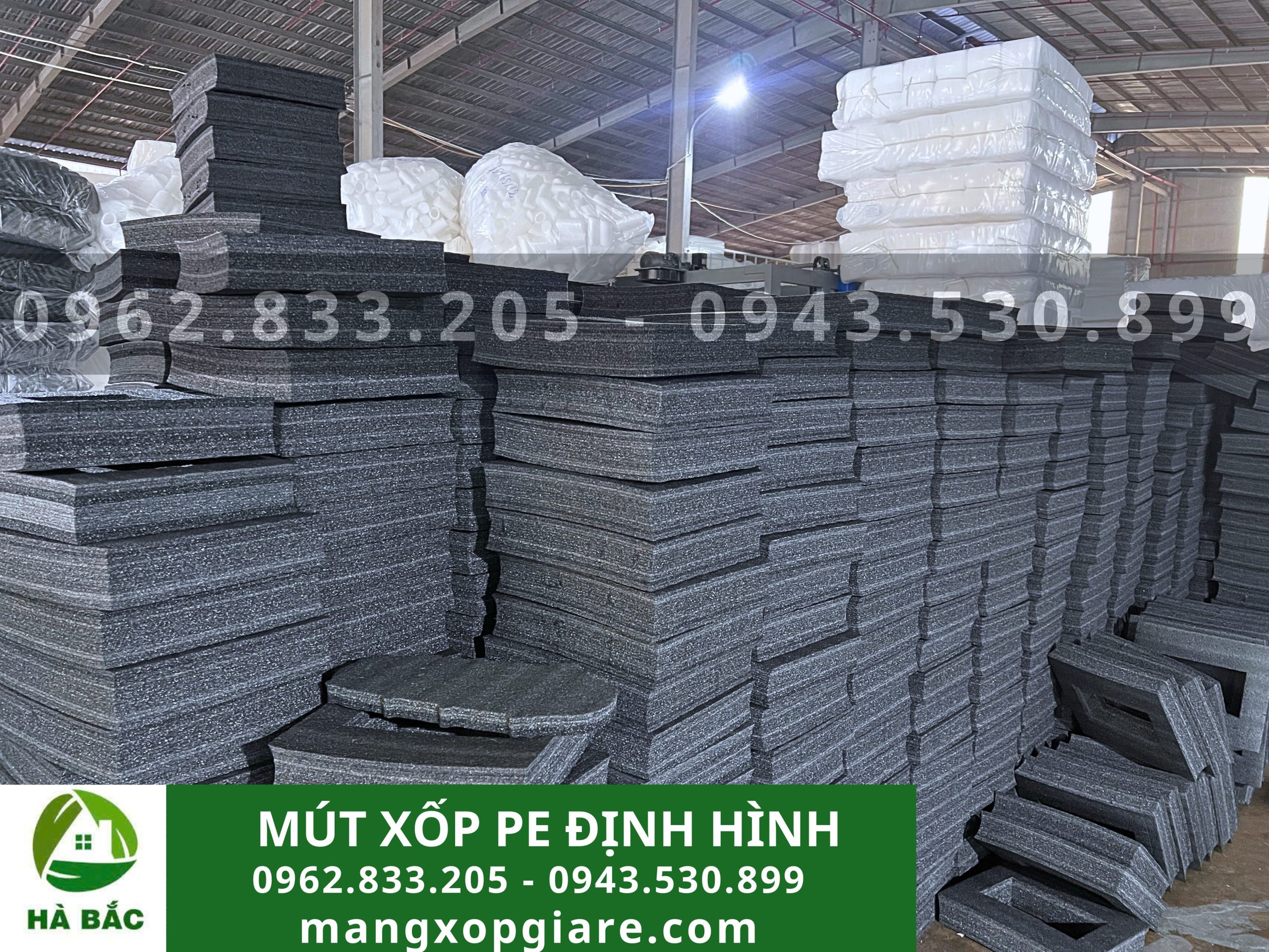 Mút xốp PE định hình