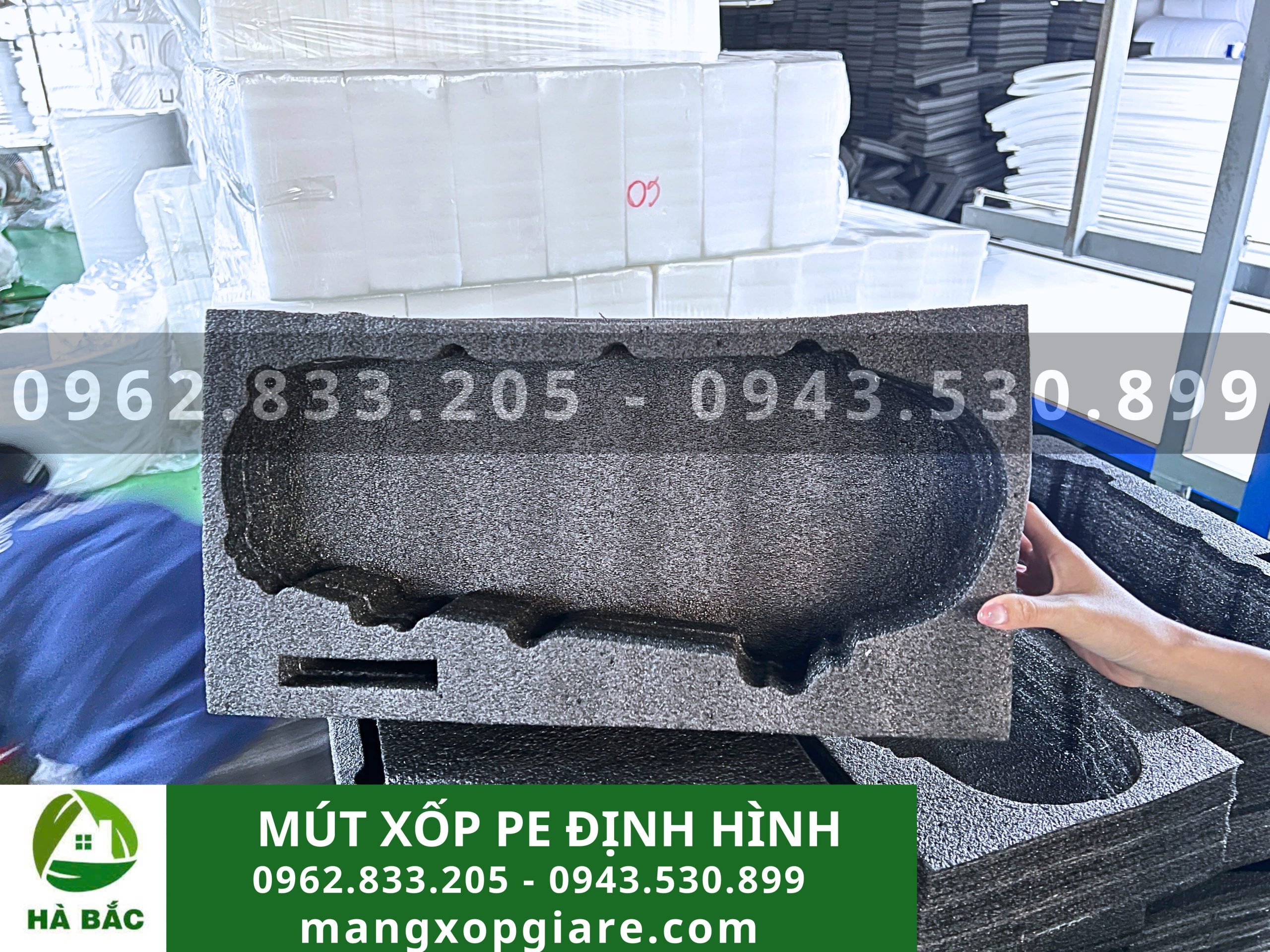 Mút xốp PE định hình