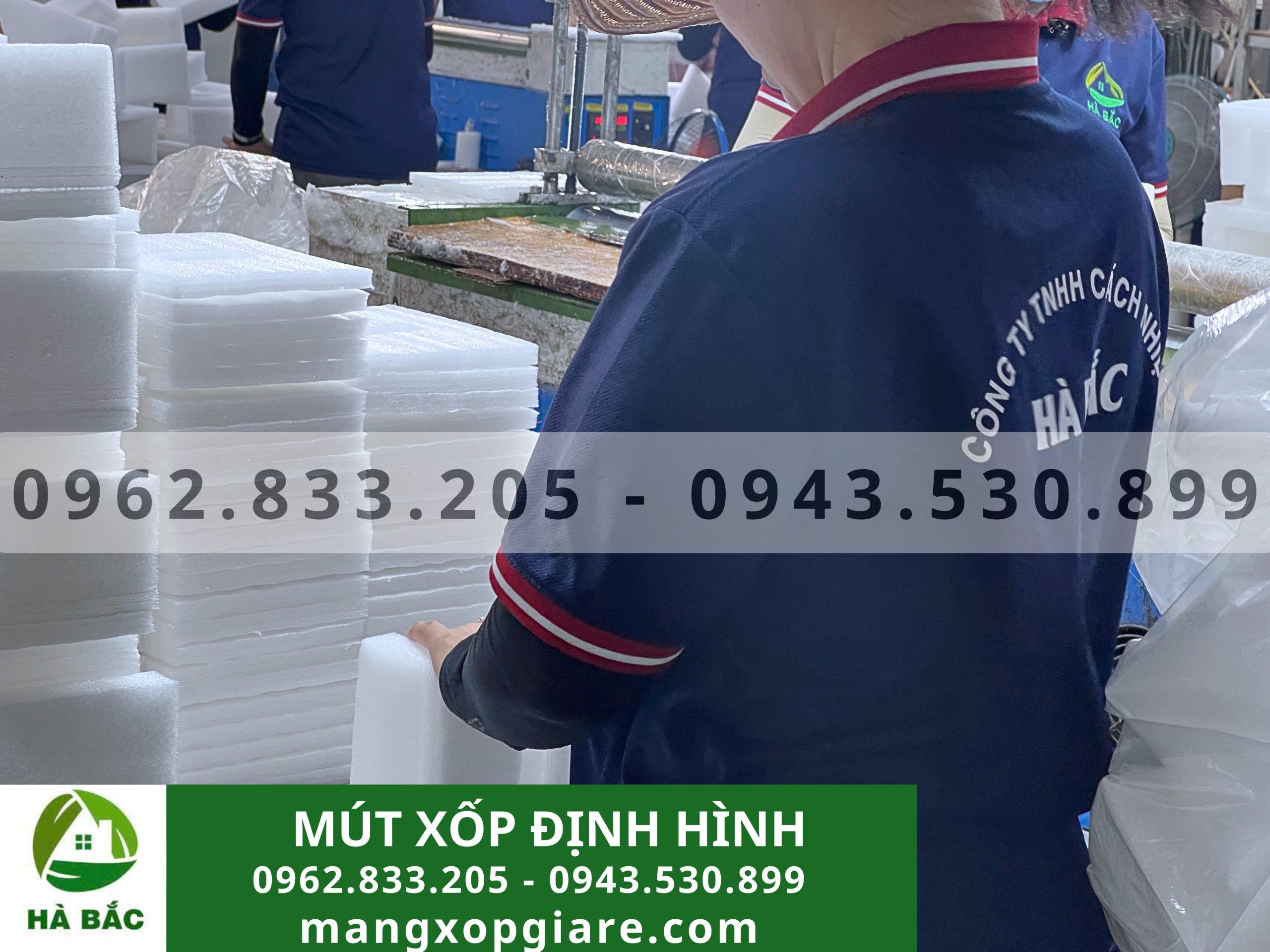 Sản xuất mút xốp định hình