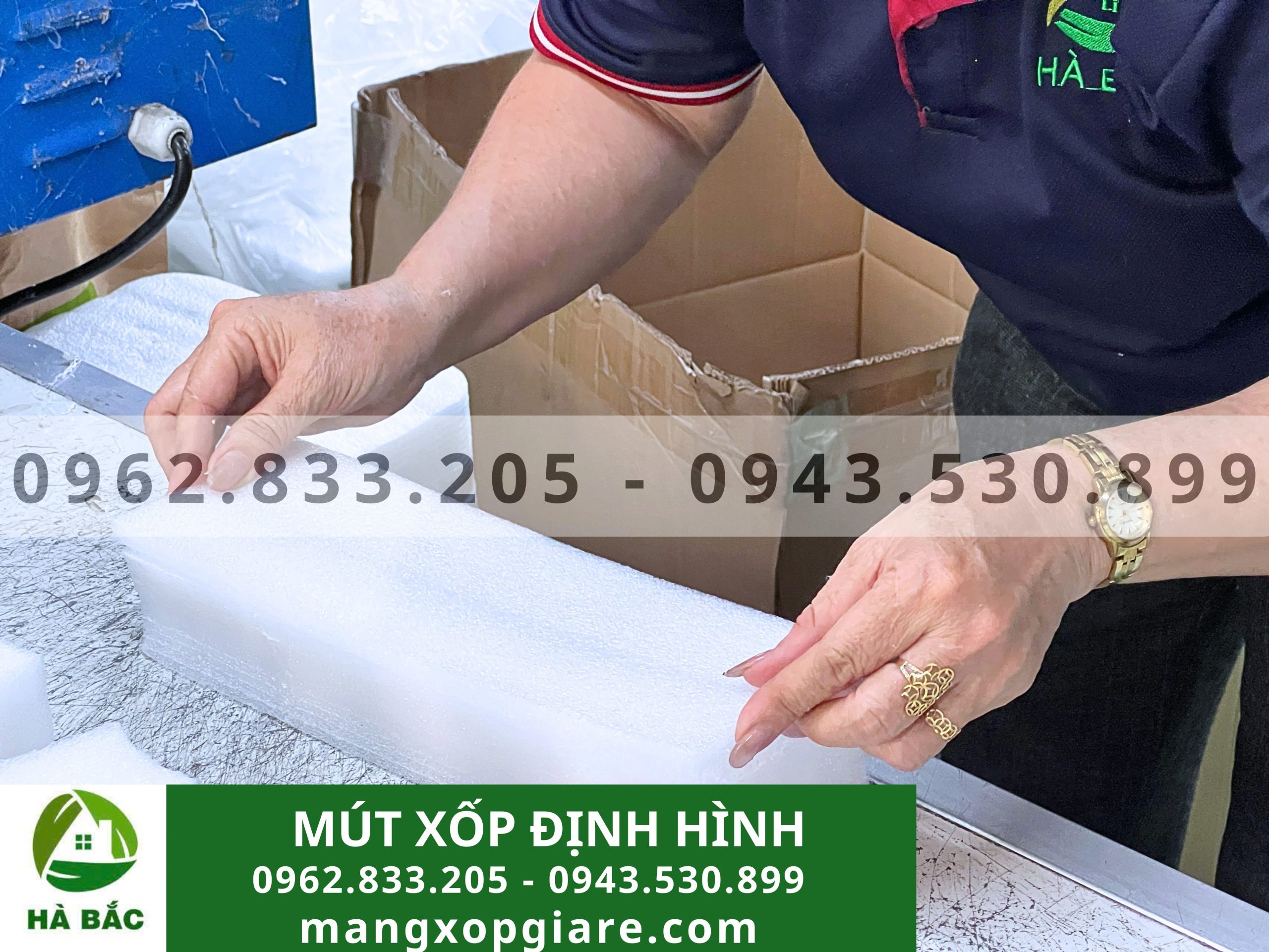 Sản xuất mút xốp định hình