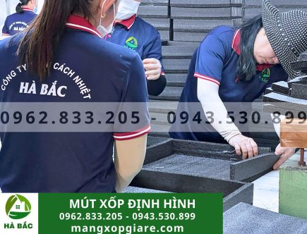 Sản xuất mút xốp định hình