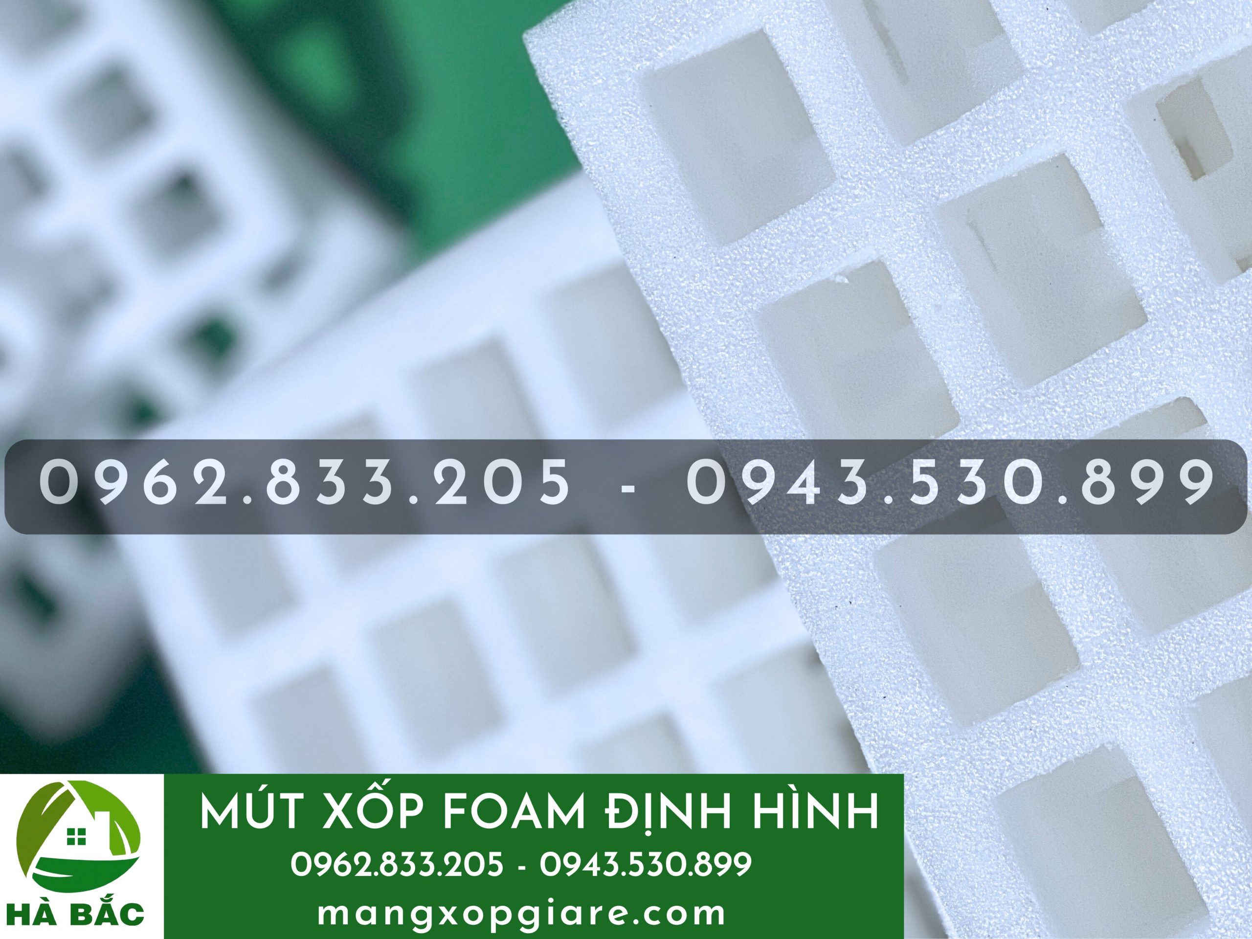 Mút xốp foam định hình