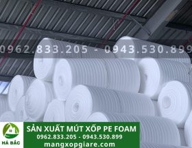 Công ty sản xuất mút xốp pe foam