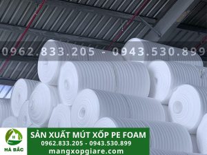 Công ty sản xuất mút xốp pe foam