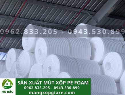 Công ty sản xuất mút xốp pe foam