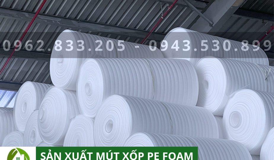 Công ty sản xuất mút xốp pe foam