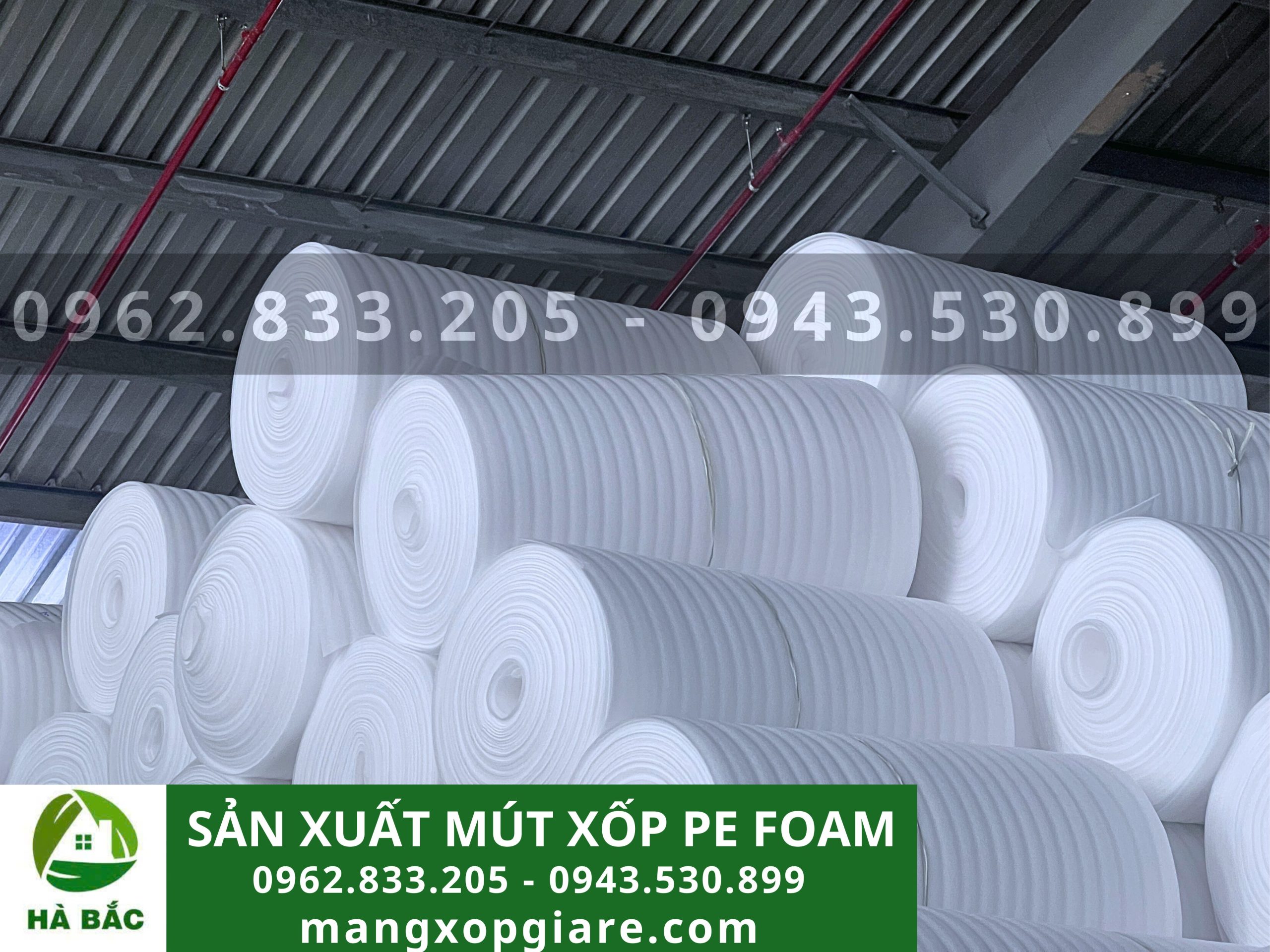 Công ty sản xuất mút xốp pe foam