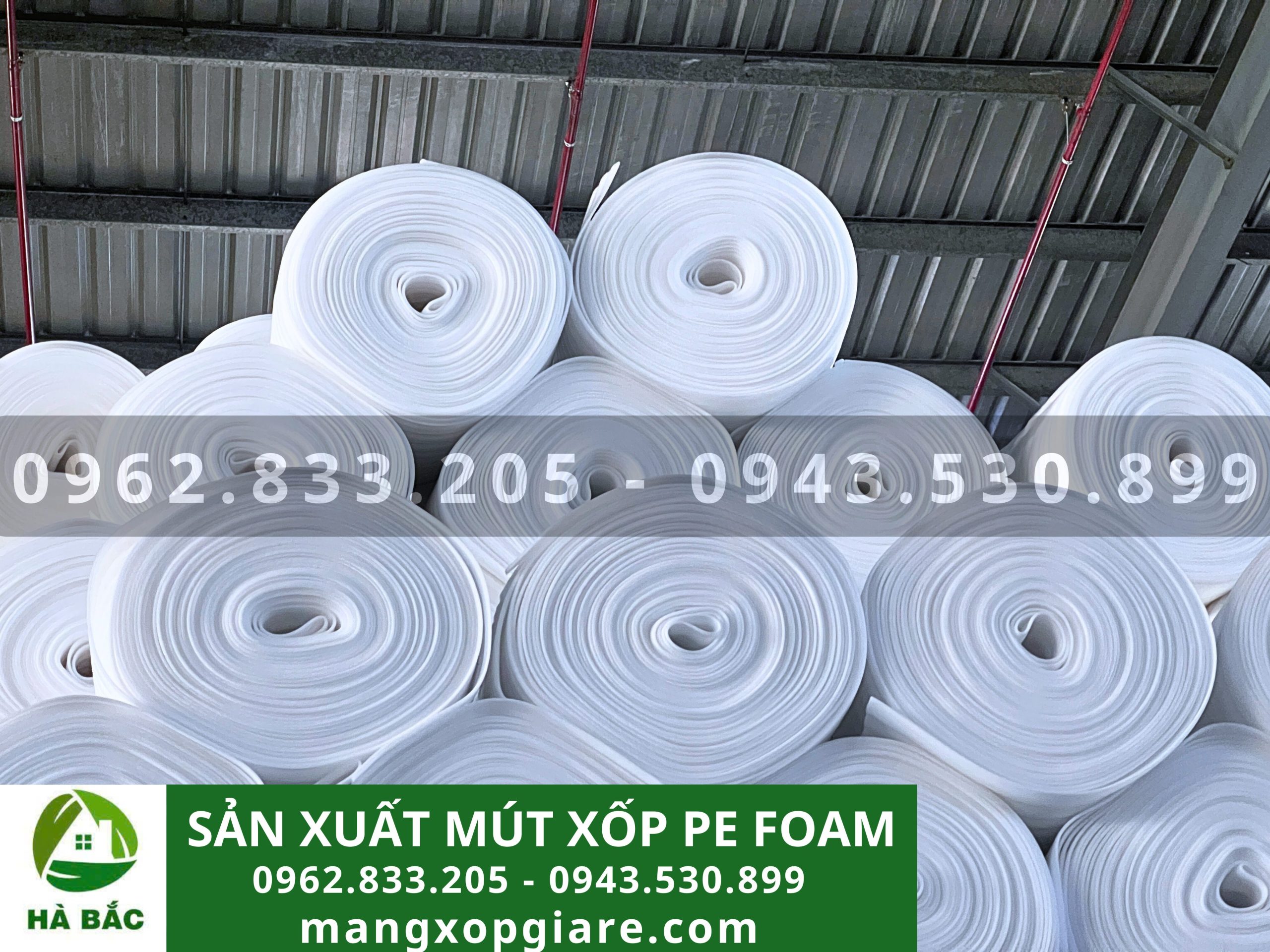 Công ty sản xuất mút xốp pe foam