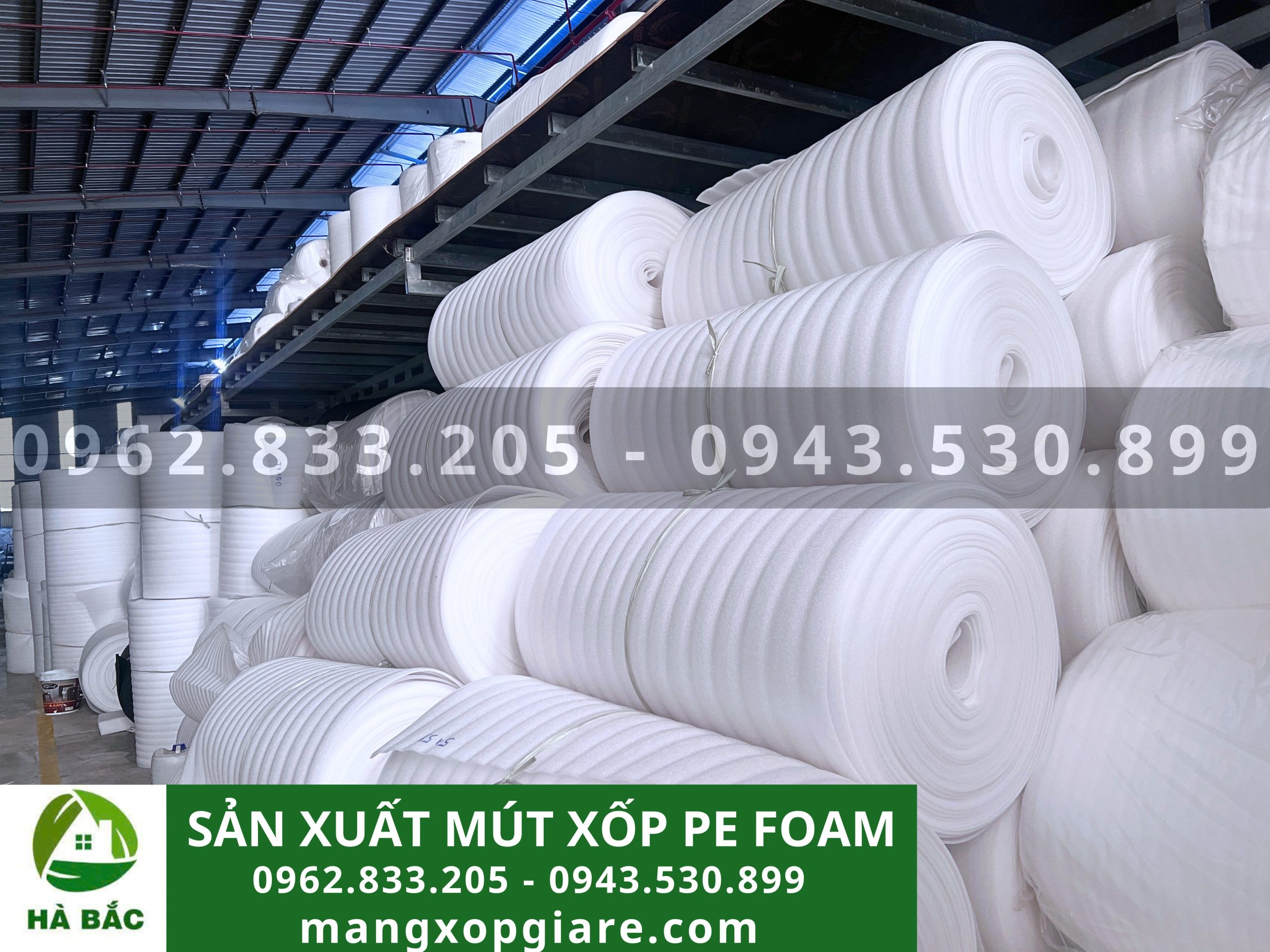 Công ty sản xuất mút xốp pe foam