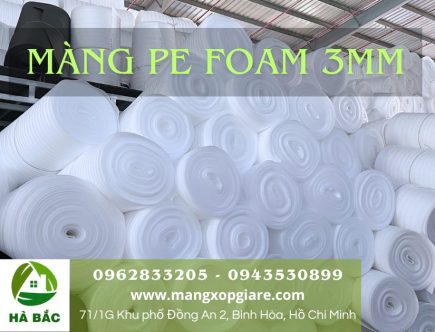 Màng xốp pe foam 3mm
