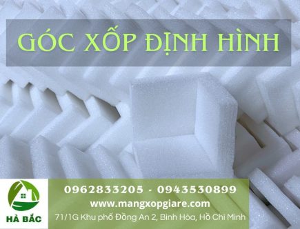 Góc xốp pe foam chống sốc