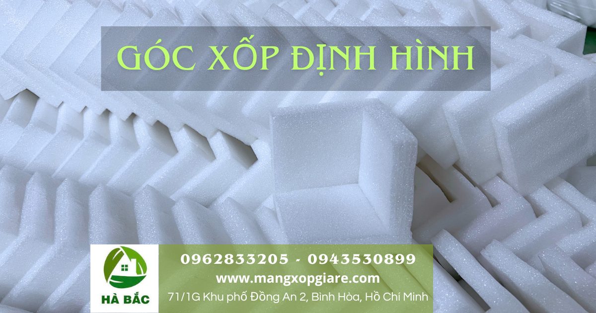 Góc xốp pe foam chống sốc