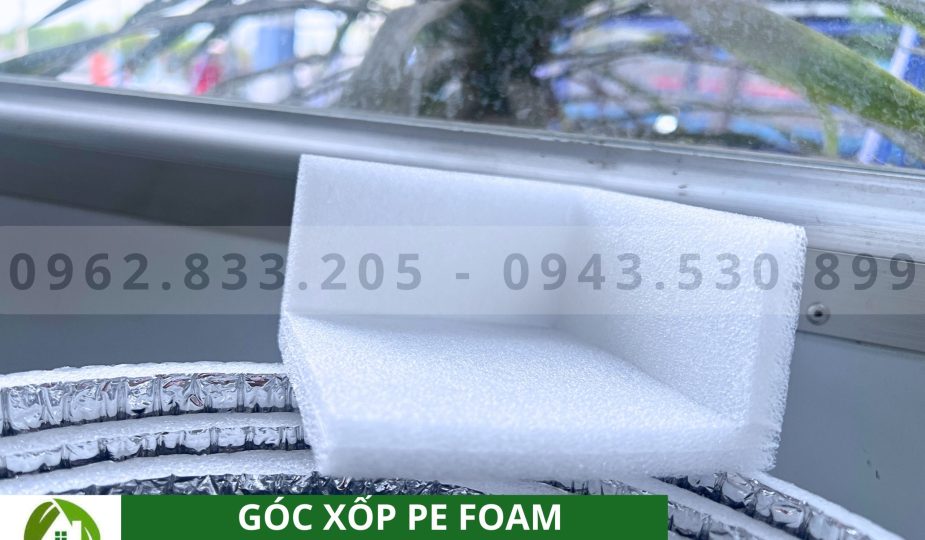 Góc xốp pe foam