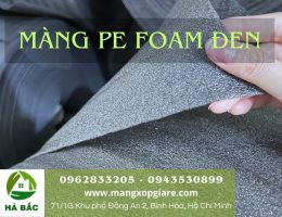 Màng xốp pe foam đen