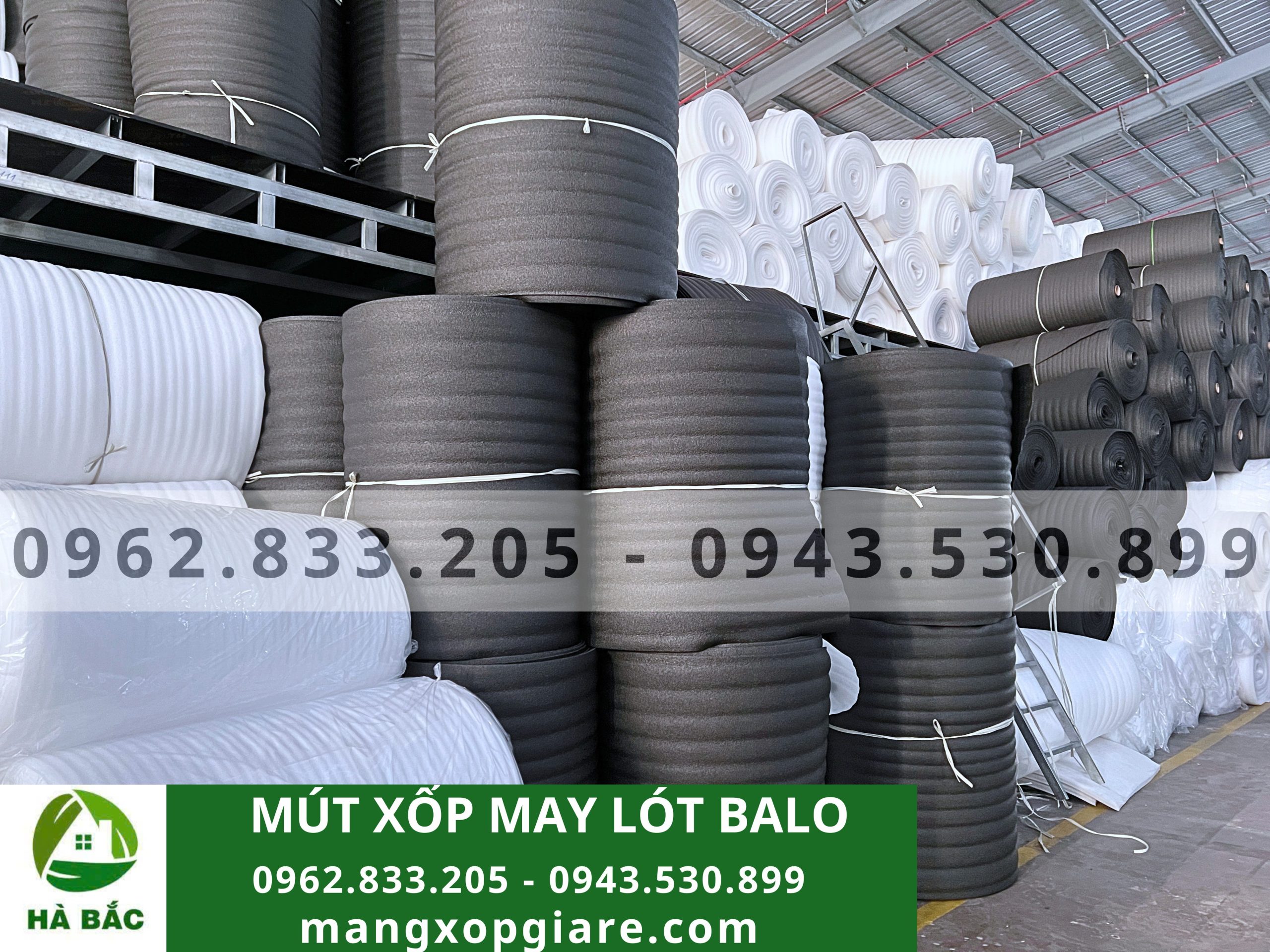 Mút xốp may balo