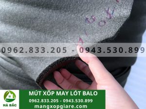 Mút xốp may balo
