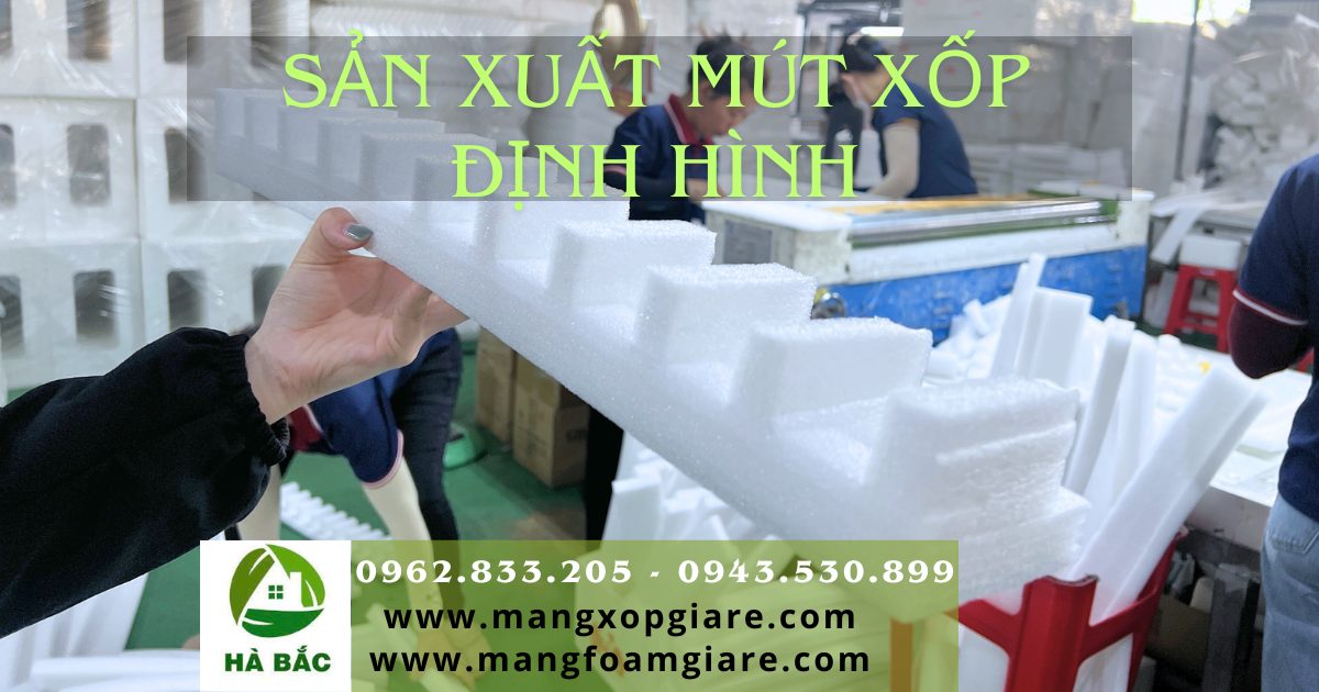 xốp pe foam định hình