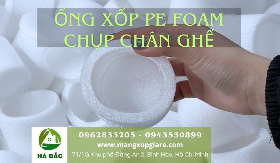 Ống xốp tròn chụp chân ghế