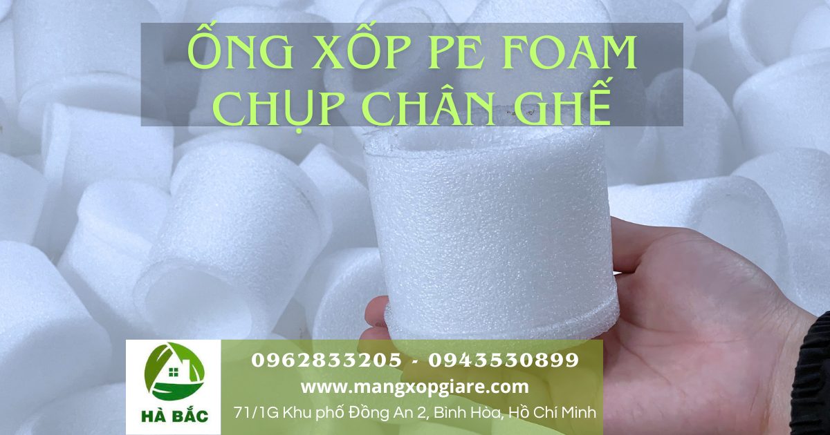 Ống xốp tròn chụp chân ghế