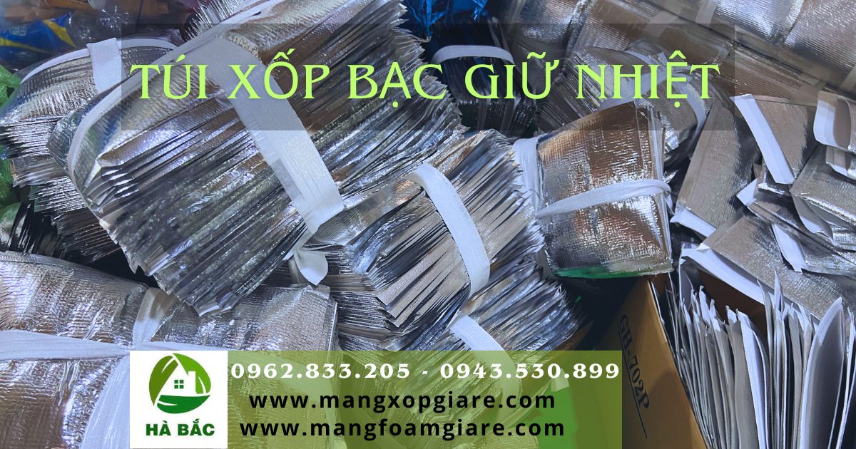 Túi xốp bạc giữ nhiệt cà phê