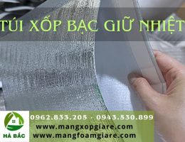 Túi xốp bạc giữ nhiệt cà phê