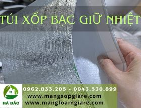 Túi xốp bạc giữ nhiệt cà phê