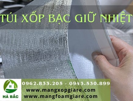 Túi xốp bạc giữ nhiệt cà phê