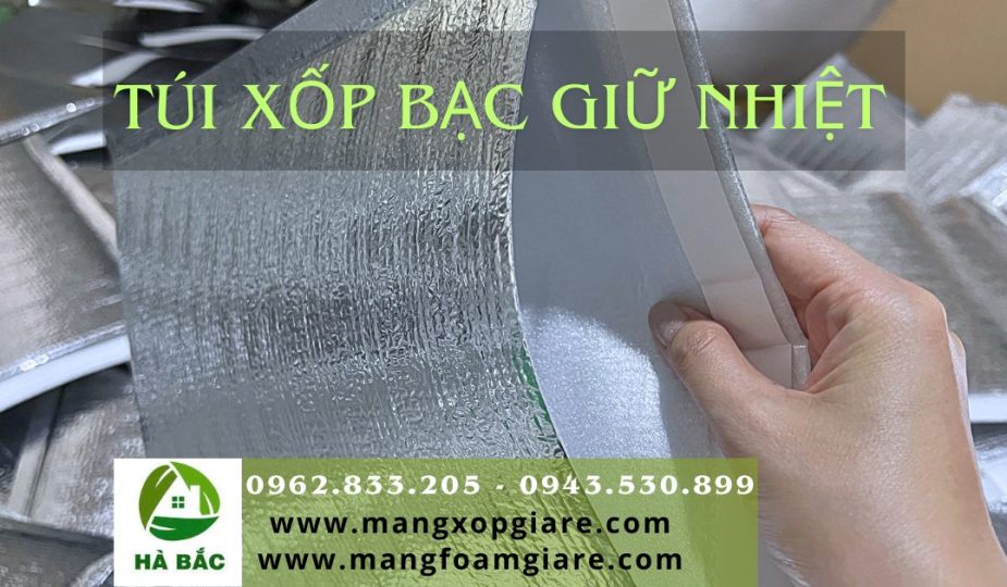 Túi xốp bạc giữ nhiệt cà phê