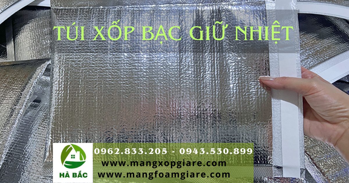 Túi xốp bạc giữ nhiệt cà phê