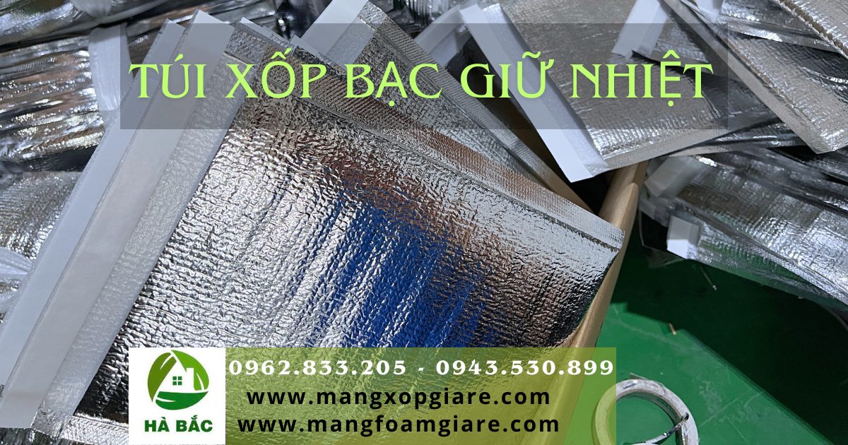Túi xốp bạc giữ nhiệt cà phê