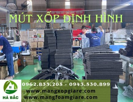 sản xuất mút xốp định hình